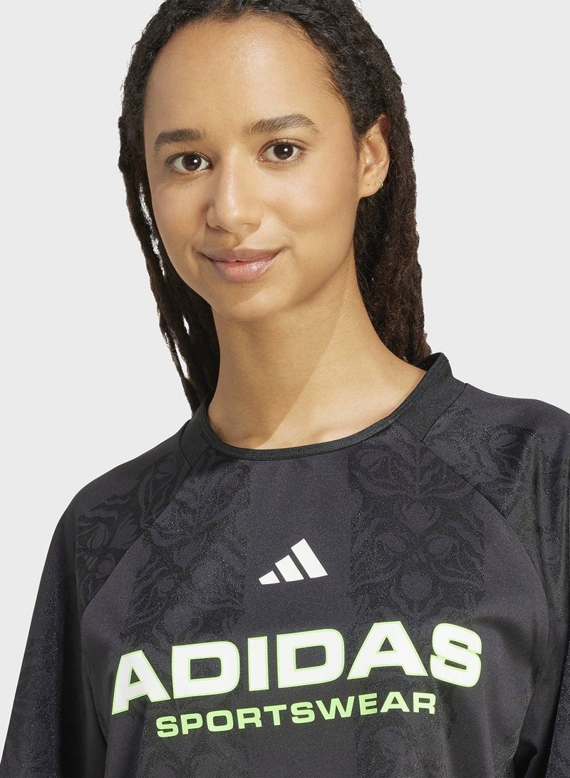 Adidas Tiro X Common Goal Jaquard Tee - Image 4